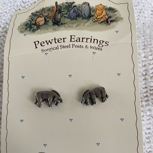 Pewter Disney Eeyore earrings